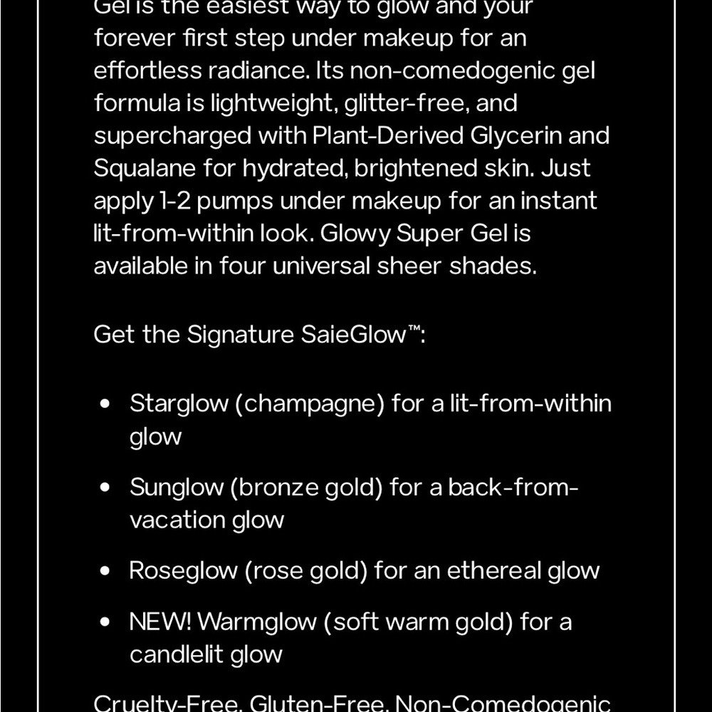 Saie Illuminating Highlighter - Cream - Picture 4 of 4